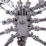 RuiyiF 3D Metal Puzzle Scorpion DIY Model Kit, Detachable 3D Jigsaw Puzzles for Adults , Ornament for Desk