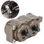 Vbest life RC Car Transfer Case Replacement Part, CNC Metal Forward and Reverse Gearbox Transfer Case for SCX10 1/10 RC Crawler