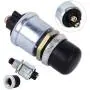 beler 60/40 Amps Metal Waterproof Momentary Ignition Starter Push Button Switch for Car beler 60/40 Amps Metal Waterproof Momentary Ignition Starter Push Button Switch for Car