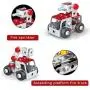 Iron Commander Mini Erector Sets Metal Building Set, Various Vehicles Model Stem Toys for Boys Girls Ages 8 and up (Fire Series)
