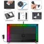 Govee LED TV Backlights, WiFi TV LED Strip Lights with Camera, Compatible with Alexa, APP Control, RGBIC Music Sync, TV Ambient Bias Lighting for 55-65 inch TVs, Calibrate on APP