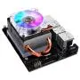 ICE-Tower CPU Cooler (Horizontal), Aluminum Base, Multi-Layer Heat Sinks, 7 Blades LED Fan, Super Heat Dissipation and Colorful Color Fan Backlight, Suitable for Jetson Nano. ICE-Tower CPU Cooler (Horizontal), Aluminum Base, Multi-Layer Heat Sinks, 7 Blades LED Fan, Super Heat Dissipation and Colorful Color Fan Backlight, Suitable for Jetson Nano.