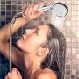Nosame Shower Head, Filter Filtration High Pressure Water Saving 3 Mode Function Spray Handheld Showerheads for Dry Skin & Hair