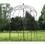 OUTOUR French Style Birdcage Shape Heavy Duty Gazebo,9Highx 6‘6''Wide,Pergola Pavilion Arch Arbor Arbour Plants Stand Rack for Wedding Outdoor Garden Lawn Backyard Patio,Climbing Vines,Roses,Dark Rust
