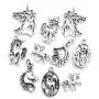WOCRAFT 50pcs Craft Supplies Antique Silver Animals Unicorn Charms for Jewelry Making Crafting Findings Accessory for DIY Necklace Bracelet (M314) WOCRAFT 50pcs Craft Supplies Antique Silver Animals Unicorn Charms for Jewelry Making Crafting Findings Accessory for DIY Necklace Bracelet (M314)