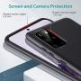 ESR Metal Kickstand Case Compatible with Samsung Galaxy S20 Plus (6.7-Inch) [Vertical and Horizontal Stand] [Reinforced Drop Protection] [Flexible TPU Case] – Solid Black