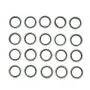 240pcs Gasket Ring, 68 8mm Metal Rubber Sealing Oil Ring Drain Plug Gasket Set