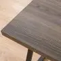 HSH Rustic Computer Desk, Metal and Wood Home Office Desk, Industrial Vintage Soho Study Writing Table, Gray 47 inch HSH Rustic Computer Desk, Metal and Wood Home Office Desk, Industrial Vintage Soho Study Writing Table, Gray 47 inch
