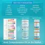 17 in 1 Premium Drinking Water Test Kit - 100 Strips + 2 Bacteria Tests - Home Water Quality Test - Well and Tap Water - Easy Testing for Lead, Bacteria, Hardness, Fluoride, pH, Iron, Copper and more!