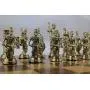 ( Without Board) Historical Handmade Rome Figures Metal Chess Pieces Big Size King 4.3 inc (Only Pieces) ( Without Board) Historical Handmade Rome Figures Metal Chess Pieces Big Size King 4.3 inc (Only Pieces)