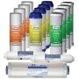 iSpring F15-500, 500 GPD Tankless RO System Replacement Filter Set, 2-Year Supply, fits RCS5T, White, 15 Piece iSpring F15-500, 500 GPD Tankless RO System Replacement Filter Set, 2-Year Supply, fits RCS5T, White, 15 Piece