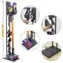 Foho Vacuum Stand for Dyson V11 V10 V8 V7 V6,Stable Metal Storage Bracket Stand Holder for Dyson Handheld DC30 DC31 DC34 DC35 DC58 DC59 DC62 Cordless Vacuum Cleaners & Accessories & Attachments