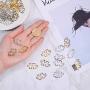 PH PandaHall 60 pcs 4 Colors Tibetan Style Alloy Autism Awareness Charms Puzzle Piece Metal Link for Bracelet Jewelry DIY Craft Making
