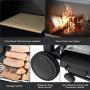 U-MAX Outdoor Pizza Oven Wood Fire, Freestanding, Steel Pizza Grill, Pizza Maker Camping Cooker with Pizza Stone