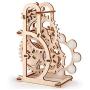 UGEARS Dynamometer - Mechanical Model Construction Kit 3D Wooden Puzzle for Self-Assembly Without Glue - Brainteaser for Kids, Teens and Adults