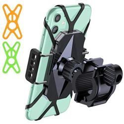 VICSEED Metal Bike Phone Mount Ultra Stable & Anti Shake Motorcycle Phone Mount Cell Phone Holder for Bike Bicycle ATV Mountain Handlebars Fit for iPhone 11 12 Pro Max Galaxy S21 S20 All Mobile Phone