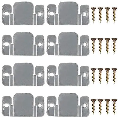 PAXCOO 8 Pcs Metal Sectional Sofa Interlocking Furniture Connector with Screws PAXCOO 8 Pcs Metal Sectional Sofa Interlocking Furniture Connector with Screws