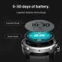 TicWatch Pro Bluetooth Smart Watch, Layered Display, NFC Payment, Google Assistant, Wear OS by Google (Formerly Android Wear),Compatible with iPhone and Android (Black)