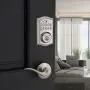 Kwikset 99130-002 SmartCode 913 Non-Connected Keyless Entry Electronic Keypad Deadbolt Door Lock Featuring SmartKey Security, Satin Nickel Kwikset 99130-002 SmartCode 913 Non-Connected Keyless Entry Electronic Keypad Deadbolt Door Lock Featuring SmartKey Security, Satin Nickel