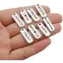 WOCRAFT 40pcs Inspiration Words Charms Craft Supplies Beads Charms Pendants for Crafting Jewelry Findings Making Accessory for DIY Necklace Bracelet (M334-40pcs) WOCRAFT 40pcs Inspiration Words Charms Craft Supplies Beads Charms Pendants for Crafting Jewelry Findings Making Accessory for DIY Necklace Bracelet (M334-40pcs)
