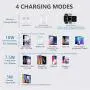 Yootech 3 in 1 Fast Wireless Charger,Innovative Metal Wireless Charging Station with Adapter, 7.5W Compatible with iPhone SE 2020/11/XS Max/8,2.5W for AirPods Pro,Apple Watch(No iWatch Charging Cable) Yootech 3 in 1 Fast Wireless Charger,Innovative Metal Wireless Charging Station with Adapter, 7.5W Compatible with iPhone SE 2020/11/XS Max/8,2.5W for AirPods Pro,Apple Watch(No iWatch Charging Cable)