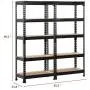 Yaheetech 2 Pack Shelving Units and Storage Shelves Heavy Duty Garage Shelving Shelves Utility Shelves Adjustable Height, 59 inch Yaheetech 2 Pack Shelving Units and Storage Shelves Heavy Duty Garage Shelving Shelves Utility Shelves Adjustable Height, 59 inch