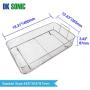 Commercial Ultrasonic Cleaner - DK SONIC Sonic Cleaner with Heater and Basket for Metal Parts,Carburetor,Fuel Injector,Brass,Auto Parts,Engine Parts,Motor Repair Tools,etc (22L, H)