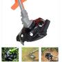 GRAWILLE Universal Weed Trimmer Head Weed Edging Head Lawn Mower Trimmer Brush Cutter Head 9.5'' Rounded Edge Wheels Mover Blade Claw Disc Lawnmower Accessories(No Hardware Parts Include)