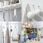 Suction Cup Hooks, VISV 2 Packs Removable Waterproof Heavy Duty Vacuum Suction Cup with Metal Hooks Locking Window Glass Kitchen Bathroom Shower Wall Hooks for Towel Loofah Key Utensils - White Suction Cup Hooks, VISV 2 Packs Removable Waterproof Heavy Duty Vacuum Suction Cup with Metal Hooks Locking Window Glass Kitchen Bathroom Shower Wall Hooks for Towel Loofah Key Utensils - White
