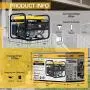 Durostar DS4000S Portable Generator, Yellow/Black Durostar DS4000S Portable Generator, Yellow/Black