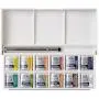 Winsor & Newton Cotman Water Colour Paint Sketchers Pocket Box, Half Pans, 14-Pieces