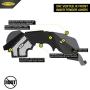 Smittybilt 76984 XRC Fender Liners, Front Pair, for 2007-2018 Jeep Wrangler JK