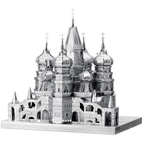 Fascinations ICONX Saint Basils Cathedral 3D Metal Model Kit Fascinations ICONX Saint Basils Cathedral 3D Metal Model Kit