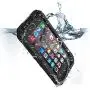 Compatible iPhone 8 Plus Case, Waterproof Phone Case for iPhone 7 Plus with Stand, Shockproof Military Grade Heavy Duty Silicone with Screen Protector Full Body Rugged Armor Metal Cover for Apple
