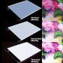 Cozonte A4 LED Light Box, Diamond Painting Light Pad Apply to DIY 5D Diamond Painting, See Symbols and Numbers Clearer, Light pad with Detachable Stand and Clips