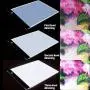 Cozonte A4 LED Light Box, Diamond Painting Light Pad Apply to DIY 5D Diamond Painting, See Symbols and Numbers Clearer, Light pad with Detachable Stand and Clips