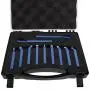 Erie Tools 11 Piece 5/16'' Metal Lathe Cutter Set with Carbide Tipped for Turning, Boring, and Chamfering Erie Tools 11 Piece 5/16'' Metal Lathe Cutter Set with Carbide Tipped for Turning, Boring, and Chamfering