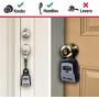 Master Lock 5400D Set Your Own Combination Portable Lock Box, 5 Key Capacity, Black