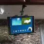 iBOLT TabDock FixedPro 360 -Heavy Duty Metal 8'' Multi-Angle Drill Base Mount for All 7'' - 10'' Tablets (iPad, Nexus, Samsung Tab) for Desks, Tables, Countertops : Great for Homes, Businesses, etc.