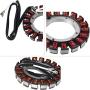 15/20 Amp Magneto Stator For Kohler 237878-S, K241, Stator Coil Replacement Fits 234859 237329 237330 Lawn Mower Tractor Engine