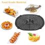 Air Fryer Replacement Grill Pan For Power XL Gowise 7QT Air Fryers, Crisper Plate,Air fryer Accessories, Non-Stick Fry Pan, Dishwasher Safe