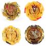 Bey Battle Burst Battle Evolution Metal Fusion Attack Set with 4D Launcher Grip Set