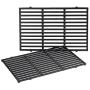QuliMetal 7524 19.5 Inches Cast Iron Cooking Grid Grates for Weber Genesis E-310/ E-320/ E-330, Genesis S-310/ S-320/ S-330, Genesis EP-310/ EP-320 Gas Grill, Replaces for Weber 7524/7528