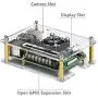 Guhui Acrylic Case with Cooling Fan for Raspberry Pi 4 Model B/3B+ and AC Adapter 5V 3A PSU Type C with On/Off Power Switch Guhui Acrylic Case with Cooling Fan for Raspberry Pi 4 Model B/3B+ and AC Adapter 5V 3A PSU Type C with On/Off Power Switch