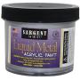 Sargent Art 22-1282 4-Ounce Liquid Metal Acrylic Paint, Silver