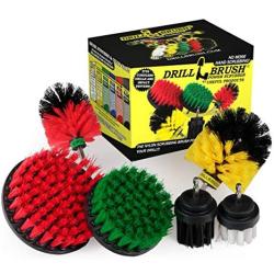 The Ultimate - Drill Brush - Cleaning Supplies - Kit - Bathroom Accessories - Shower Cleaner - Bath Mat - Kitchen Accessories - Grout Cleaner - Dish Brush - Stove - Oven - Sink - Outdoor - Scrub Brush