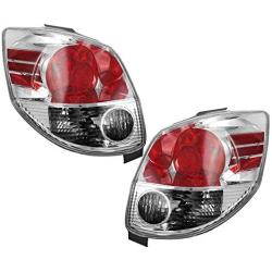 Epic Lighting OE Style Replacement Rear Brake Tail Lights Assemblies Compatible with 2004-2008 Matrix [ TO2800157 TO2801157 8156002322 8155002322 ] Pair