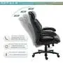 High Back Big & Tall 400lb Office Chair - Heavy Duty Metal Base, Adjustable Tilt Angle, Thick Padding and Ergonomic Design Bonded Leather Executive Desk Computer Task Swivel Chair High Back Big & Tall 400lb Office Chair - Heavy Duty Metal Base, Adjustable Tilt Angle, Thick Padding and Ergonomic Design Bonded Leather Executive Desk Computer Task Swivel Chair
