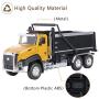 Kids Construction Vehicles Toys, Dump Truck, Digger, Mixer Truck, 1/50 Scale Metal Collectible Model Tractor Toy Cars, Pull Back Car Toys Birthday Gift Educational Toys for Boys 3, 4, 5 Year Olds