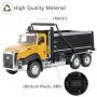Kids Construction Vehicles Toys, Dump Truck, Digger, Mixer Truck, 1/50 Scale Metal Collectible Model Tractor Toy Cars, Pull Back Car Toys Birthday Gift Educational Toys for Boys 3, 4, 5 Year Olds